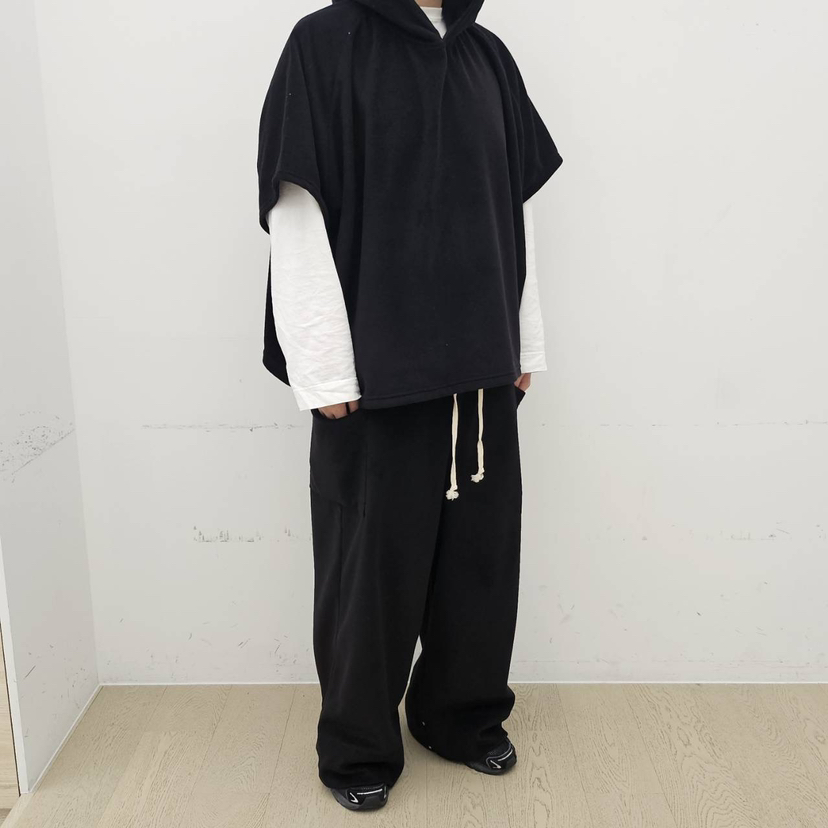 VENDER韓國直郵㊣女裝新款職業熱賣推薦人氣真品T恤斗篷抓絨VENDERT恤