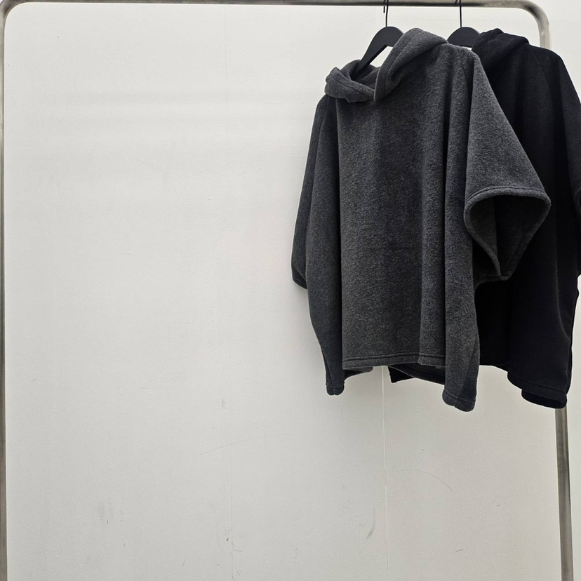 VENDER韓國直郵㊣女裝新款職業熱賣推薦人氣真品T恤斗篷抓絨VENDERT恤