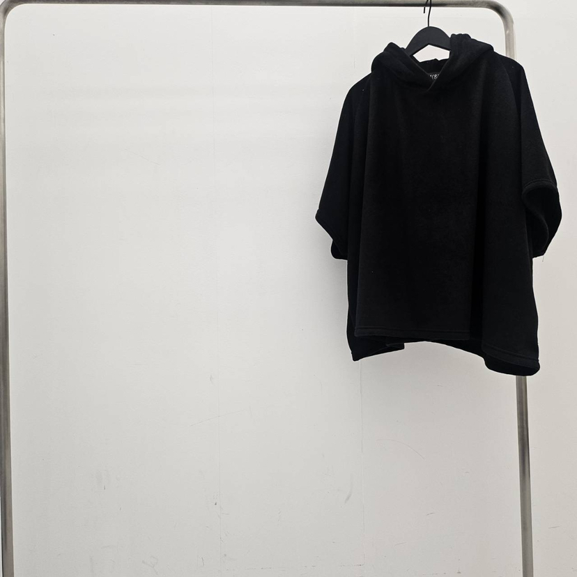 VENDER韓國直郵㊣女裝新款職業熱賣推薦人氣真品T恤斗篷抓絨VENDERT恤圖色2