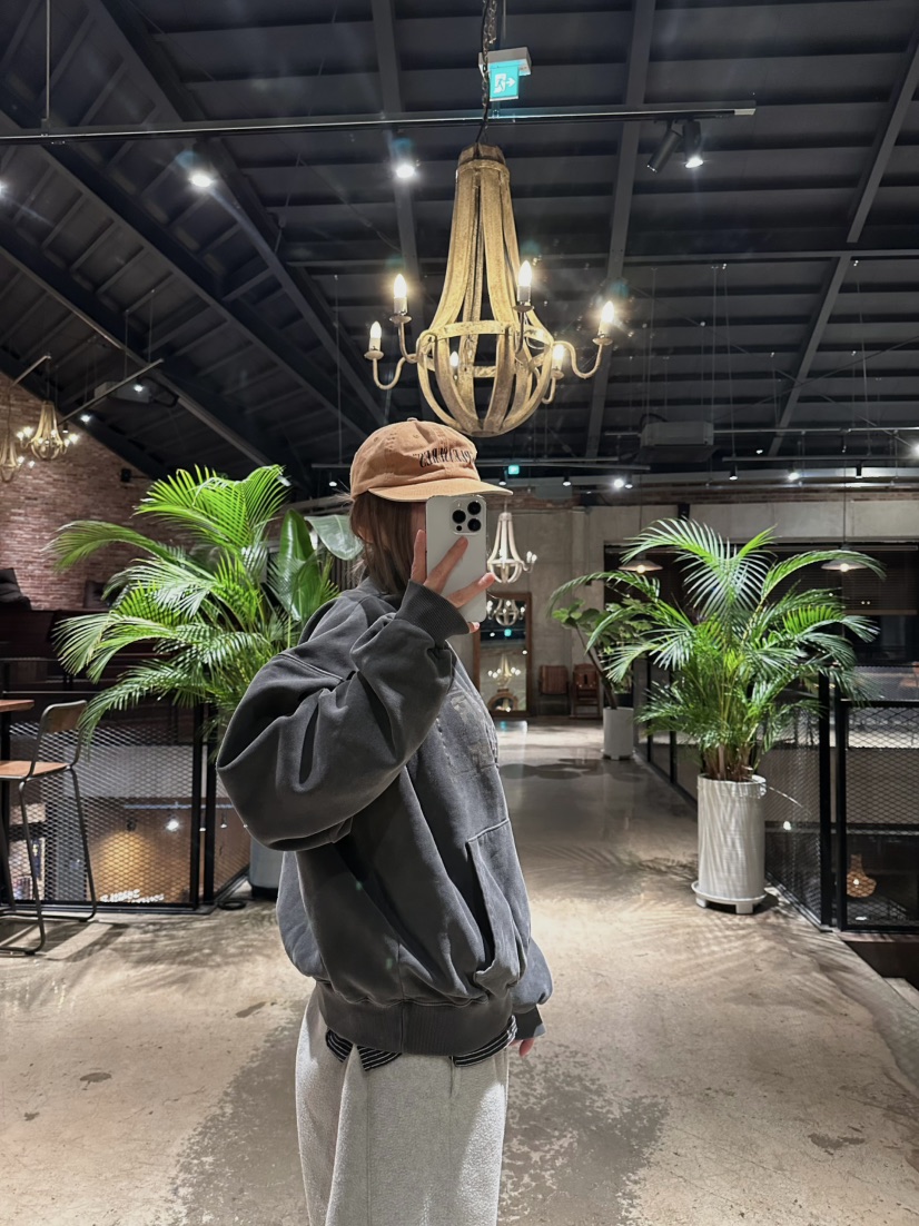 CRACKERS韓國直郵㊣女裝新品推薦熱賣25秋冬職業時尚衛衣抓絨CRACKERS衛衣