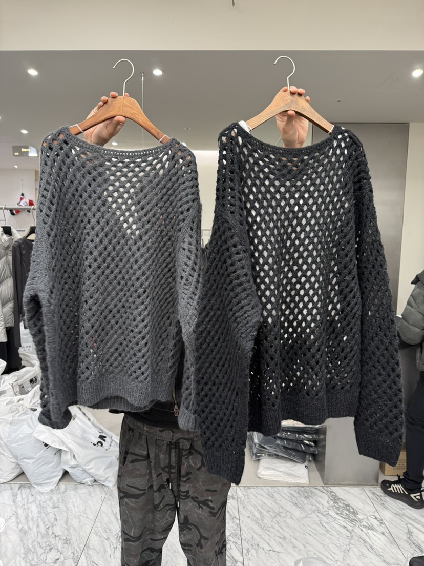 PAIRING韓國直郵㊣女士新款25秋冬人氣針織衫不含內搭羊毛圍巾PAIRING針織衫