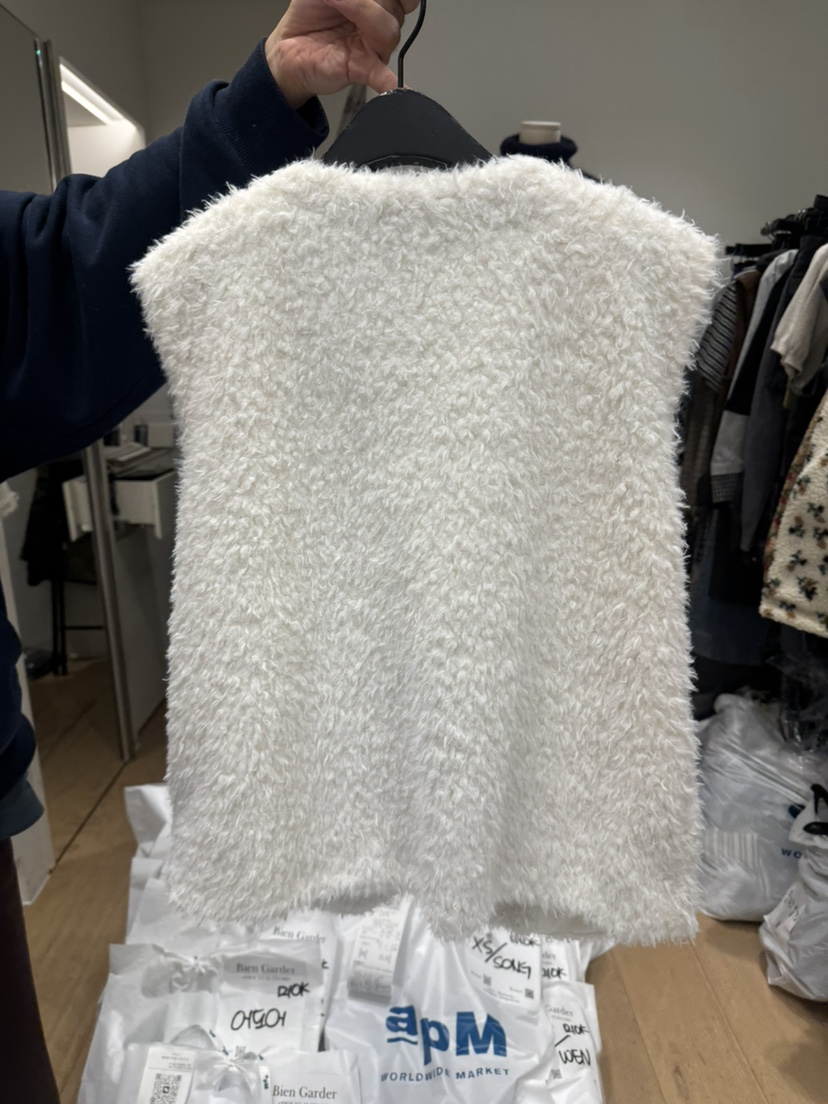 BIEN GARDER韓國代購㊣女士新品推薦職業真品人氣馬甲羊毛BIEN GARDER馬甲