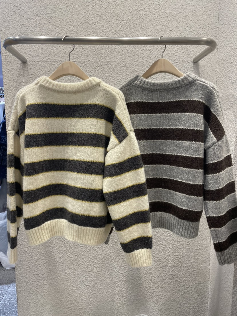 BABEL東大門㊣實拍女裝新品25秋冬熱賣職業休閑推薦真品針織衫BABEL針織衫