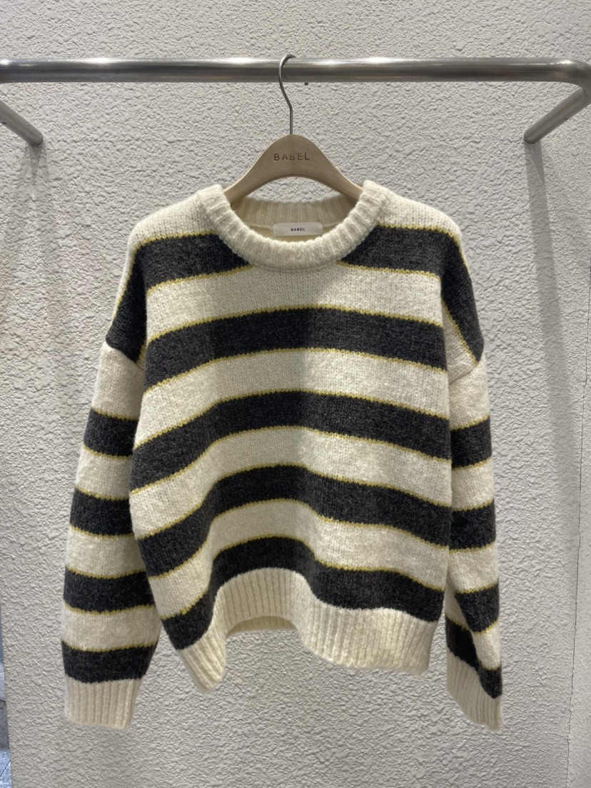 BABEL東大門㊣實拍女裝新品25秋冬熱賣職業休閑推薦真品針織衫BABEL針織衫圖色1