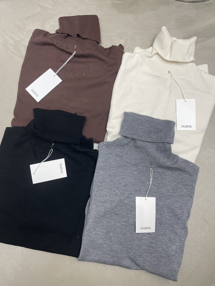 PAIRING東大門㊣實拍女裝新款25秋冬職業熱賣真品針織衫羊毛PAIRING針織衫