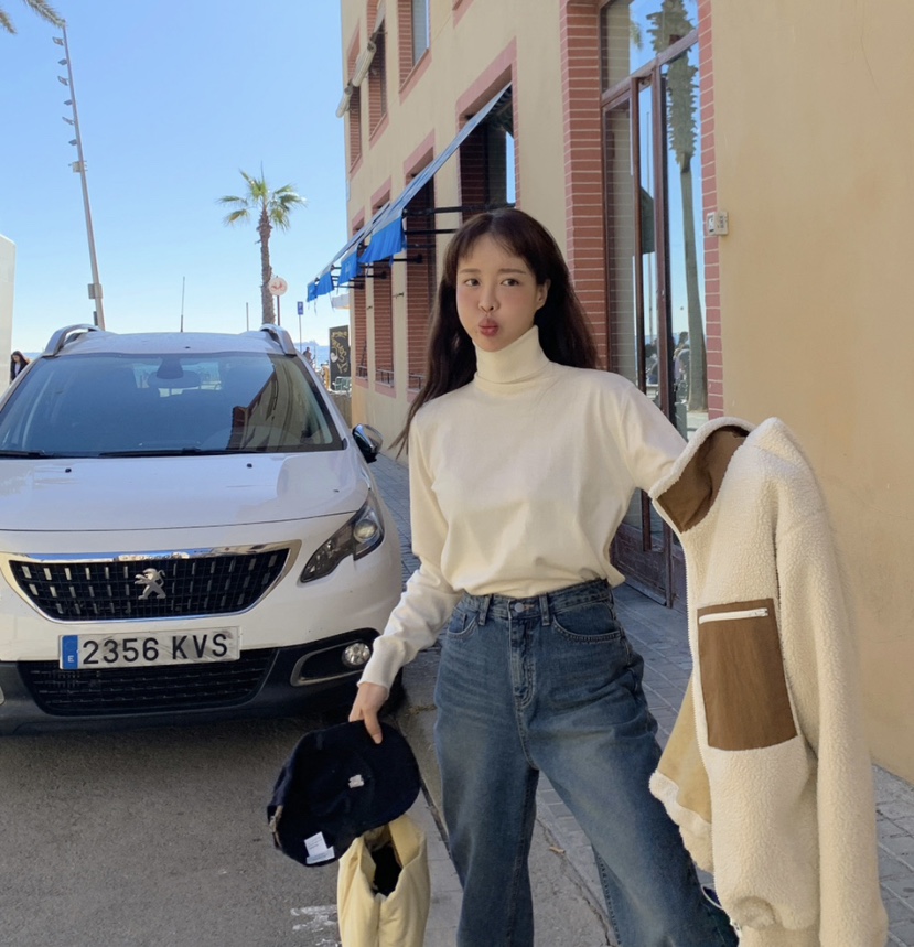 PAIRING東大門㊣實拍女裝新款25秋冬職業熱賣真品針織衫羊毛PAIRING針織衫