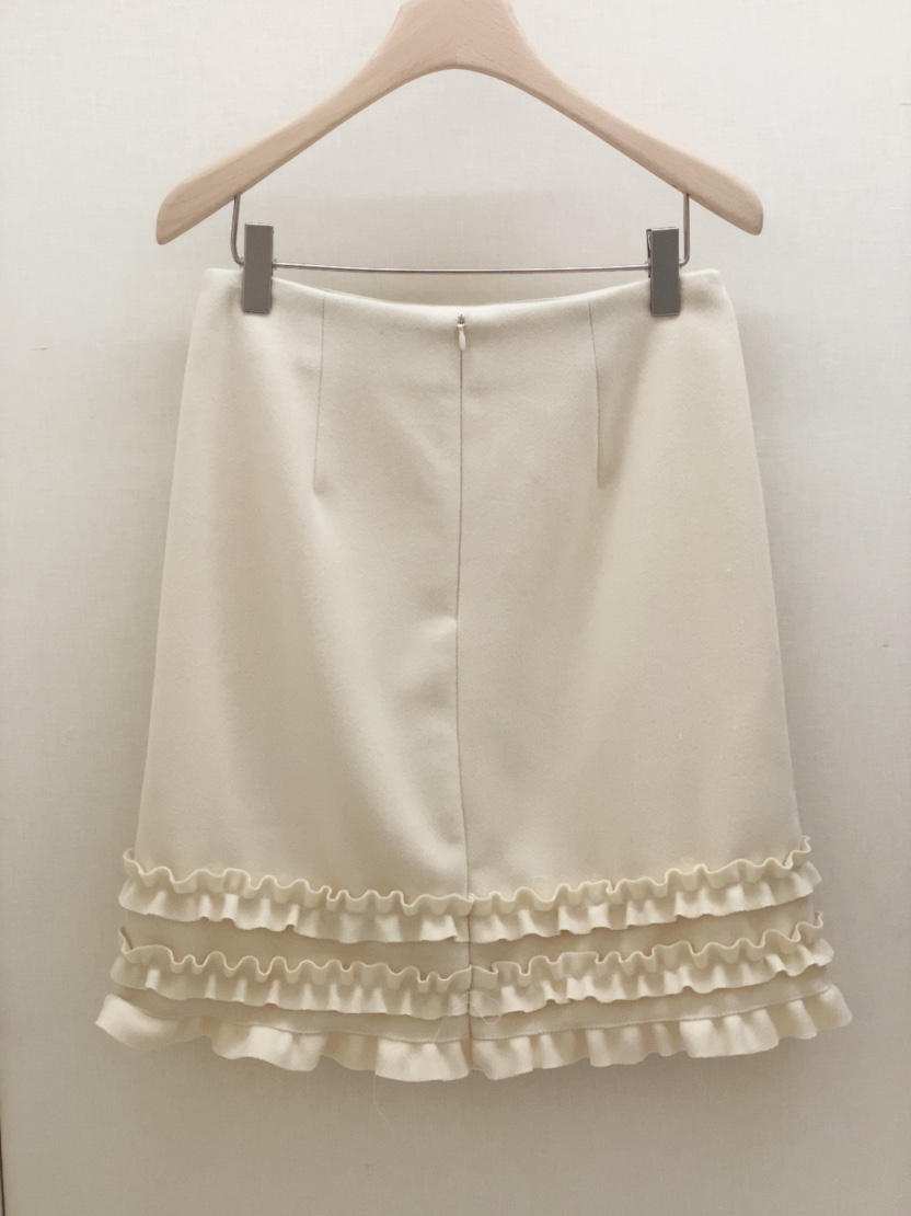 LOVE ROSIE韓國代購㊣女士新款真品休閑半身裙中短裙荷葉邊LOVE ROSIE半身裙/中短裙