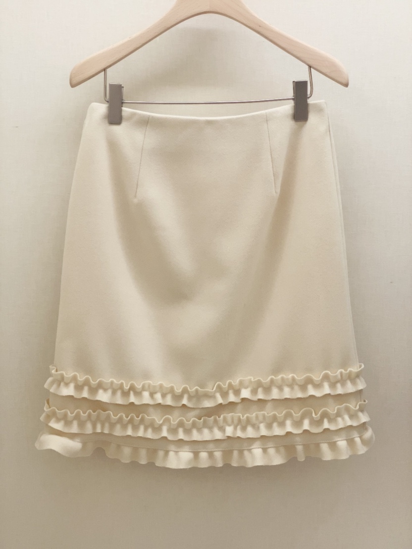 LOVE ROSIE韓國代購㊣女士新款真品休閑半身裙中短裙荷葉邊LOVE ROSIE半身裙/中短裙圖色1