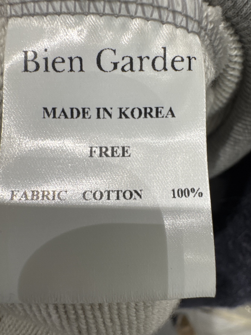 BIEN GARDER東大門㊣代購女裝新款熱賣推薦真品25秋冬衛衣BIEN GARDER衛衣