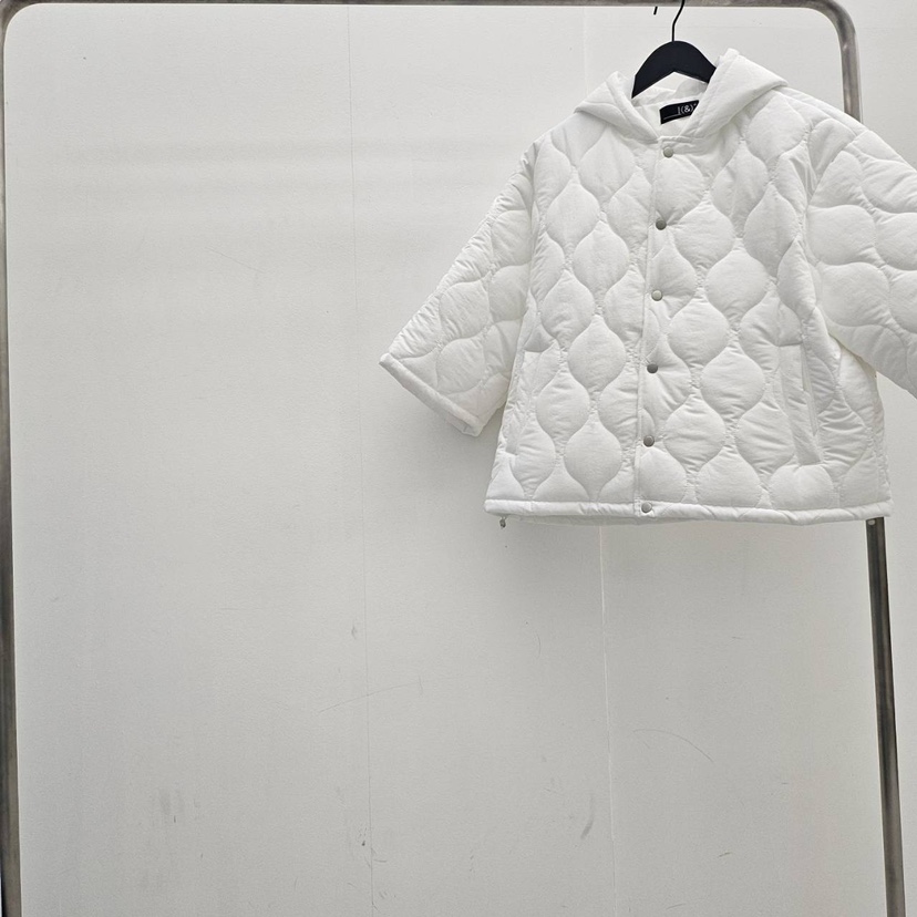 VENDER韓國代購㊣女裝新款職業人氣時尚真品熱賣短款棉服絨VENDER短款棉服圖色2