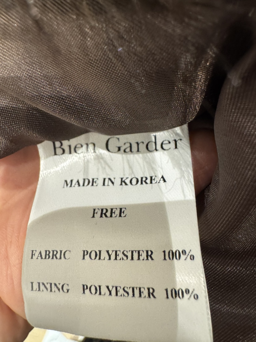 BIEN GARDER韓國代購㊣女士新品職業休閑熱賣真品短款大衣BIEN GARDER短款大衣