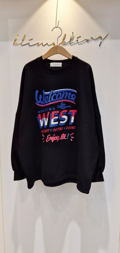 RICO東大門㊣直郵女士新款時尚熱賣推薦職業25秋冬休閑衛衣bling bling/RICO衛衣圖色1