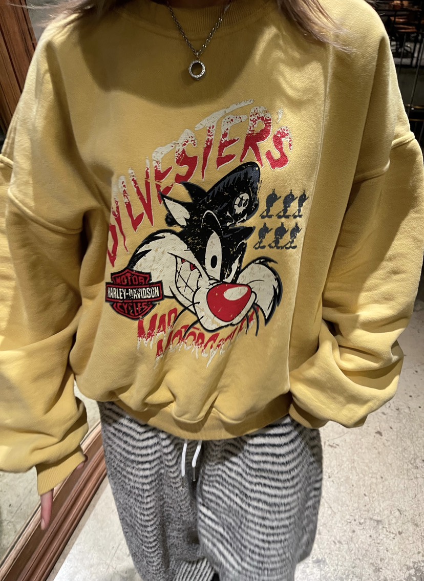 CRACKERS韓國代購㊣女裝新款熱賣職業真品推薦25秋冬時尚衛衣CRACKERS衛衣