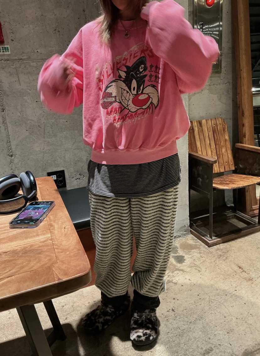 CRACKERS韓國代購㊣女裝新款熱賣職業真品推薦25秋冬時尚衛衣CRACKERS衛衣