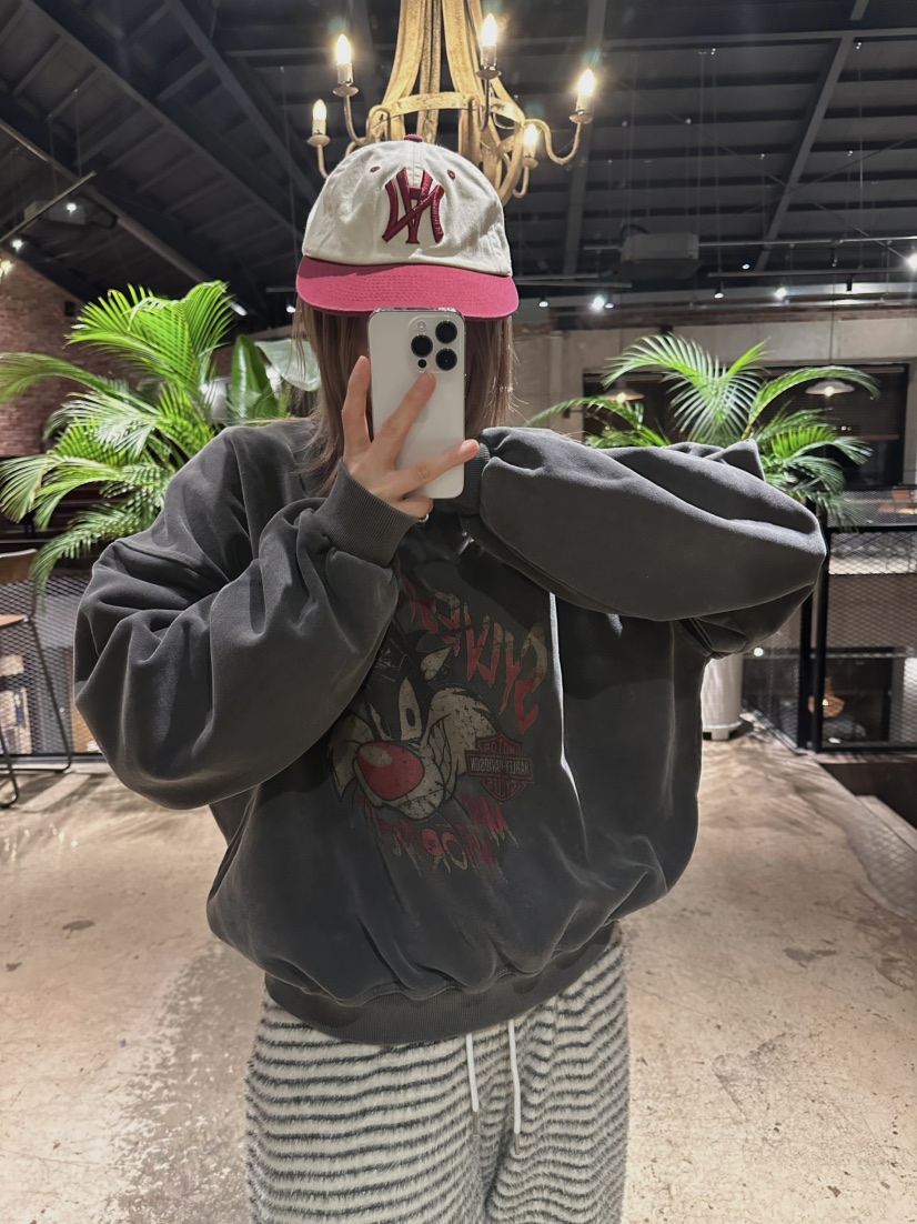 CRACKERS韓國代購㊣女裝新款熱賣職業真品推薦25秋冬時尚衛衣CRACKERS衛衣