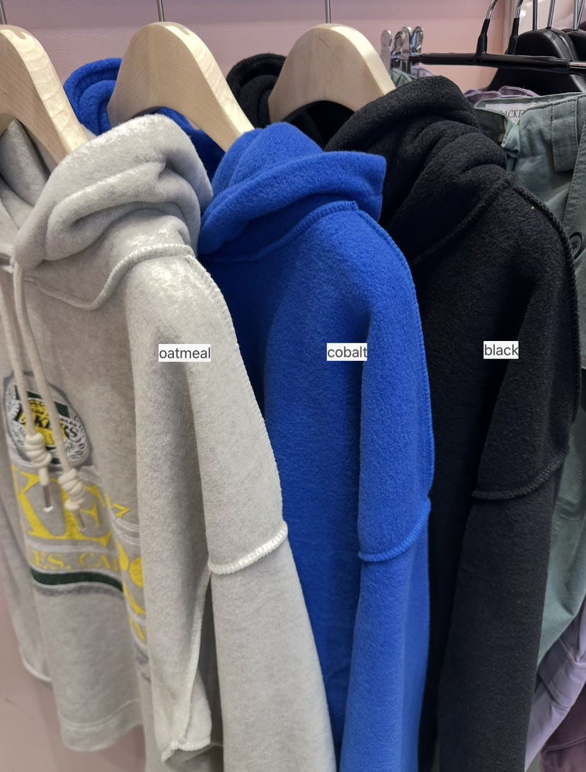 CRACKERS韓國直郵㊣女裝新款熱賣休閑人氣真品時尚衛衣抓絨CRACKERS衛衣