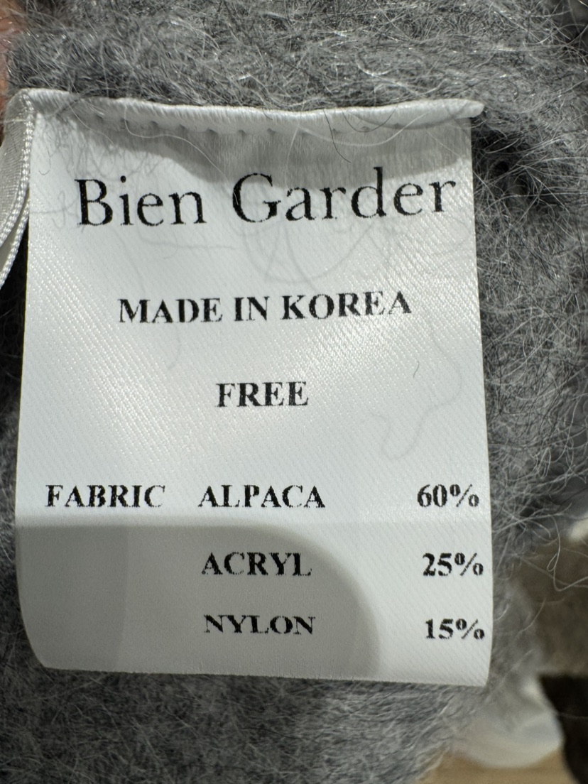 BIEN GARDER東大門㊣直郵女裝新品熱賣職業人氣針織衫羊駝毛BIEN GARDER針織衫