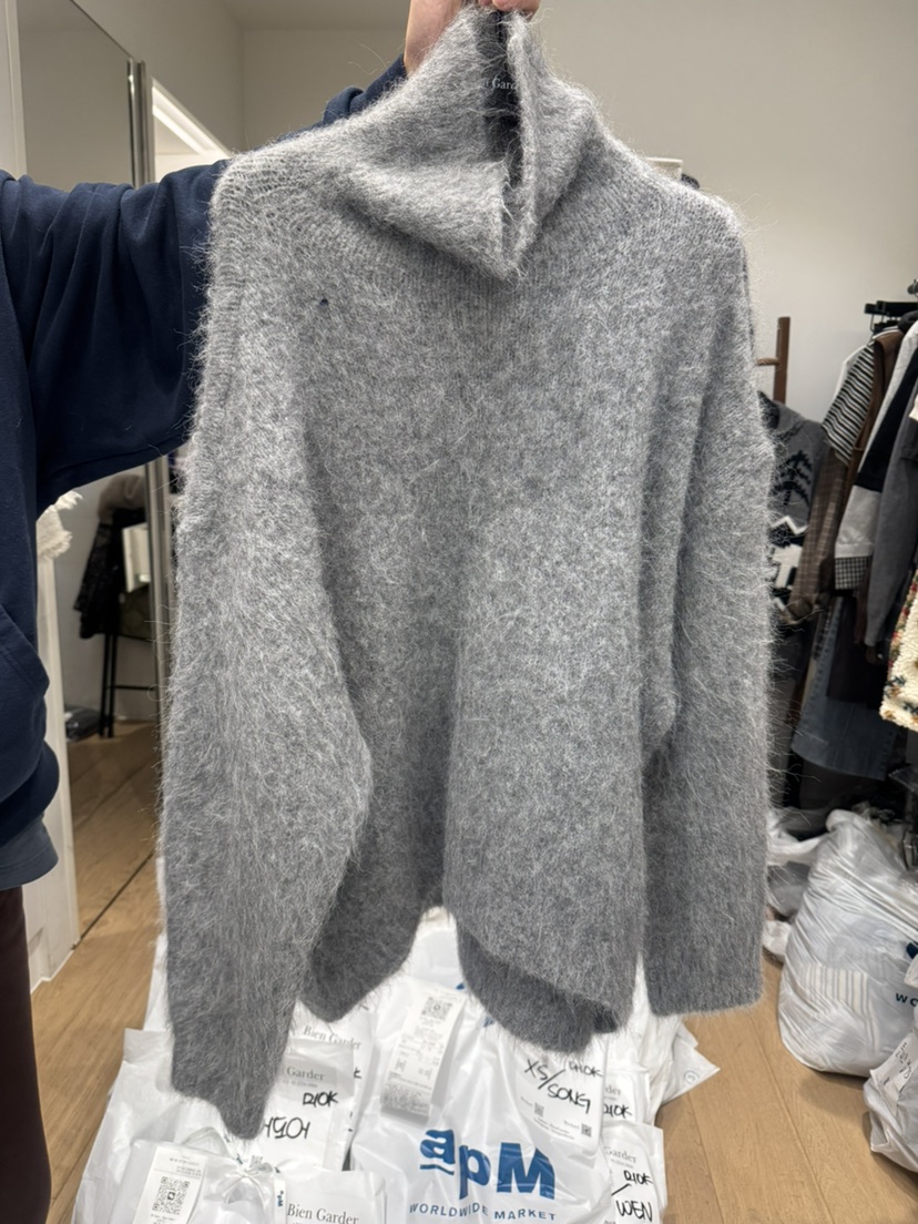 BIEN GARDER東大門㊣直郵女裝新品熱賣職業人氣針織衫羊駝毛BIEN GARDER針織衫圖色2