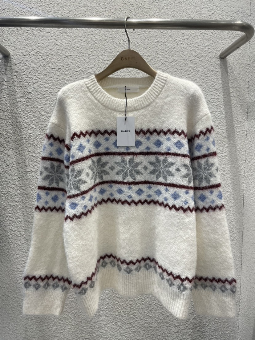 BABEL東大門㊣代購女士新款熱賣25秋冬真品人氣時尚推薦針織衫BABEL針織衫圖色2