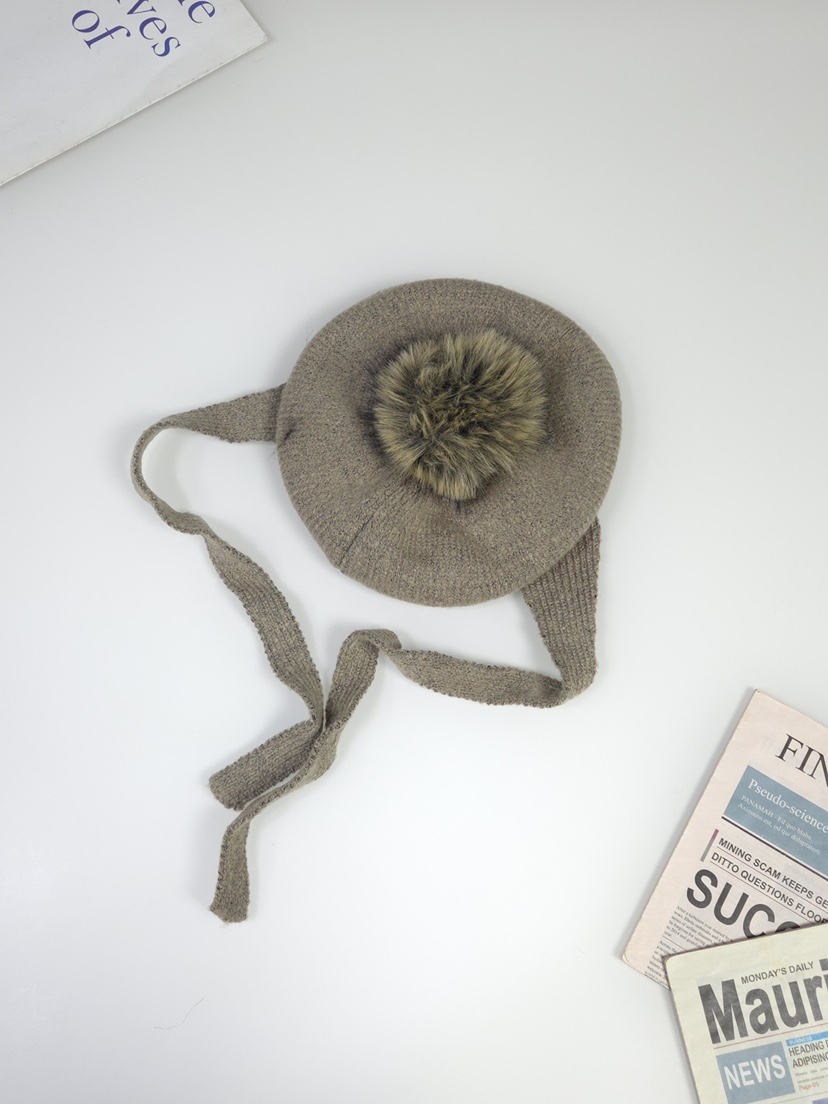 THE HAT-P韓國直郵㊣女裝新品職業推薦真品休閑25秋冬帽子貝雷THE HAT帽子圖色2