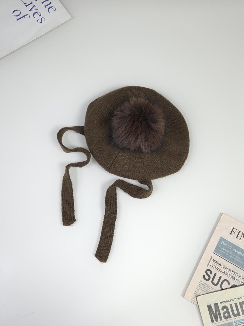 THE HAT-P韓國直郵㊣女裝新品職業推薦真品休閑25秋冬帽子貝雷THE HAT帽子圖色5