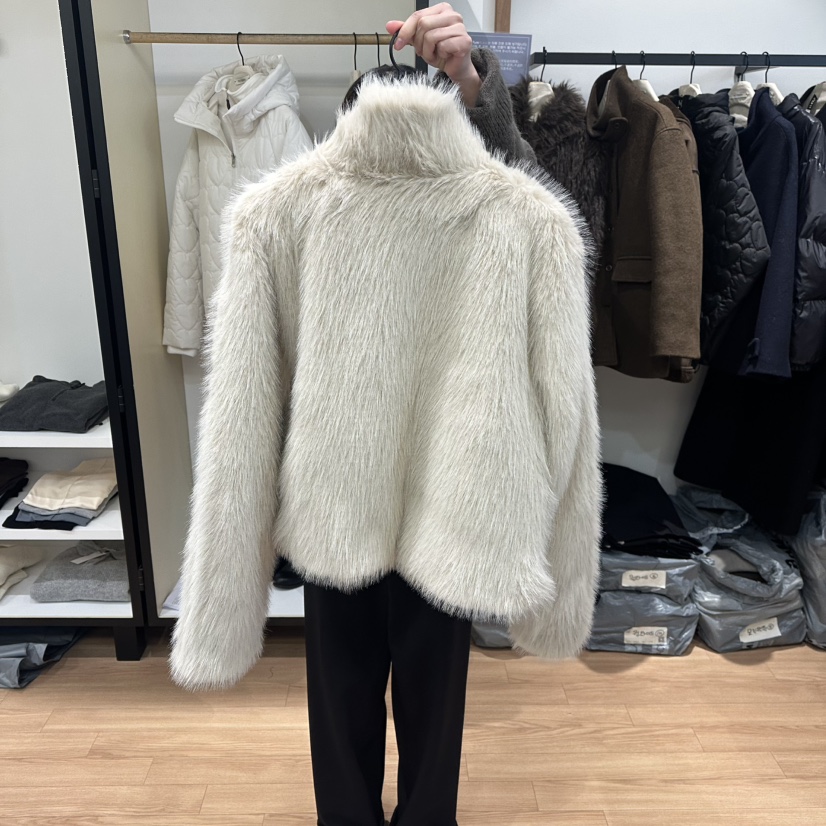 MUYBIEN韓國代購㊣女裝新品推薦熱賣時尚職業人氣休閑短款大衣MUYBIEN短款大衣