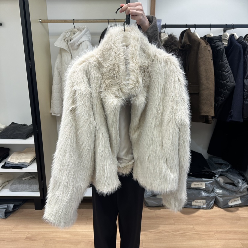 MUYBIEN韓國代購㊣女裝新品推薦熱賣時尚職業人氣休閑短款大衣MUYBIEN短款大衣圖色1