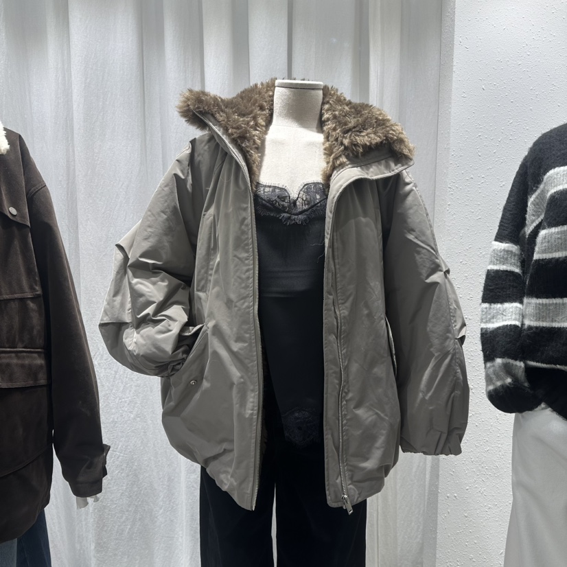 ACKER韓國代購㊣女士新款推薦熱賣職業真品休閑25秋冬人氣夾克ACKER夾克圖色1