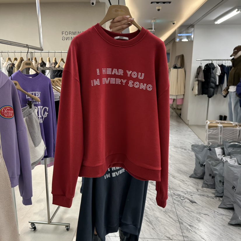 FORMING-P韓國代購㊣女裝新款職業時尚熱賣人氣推薦衛衣加絨FORMING-P衛衣圖色1