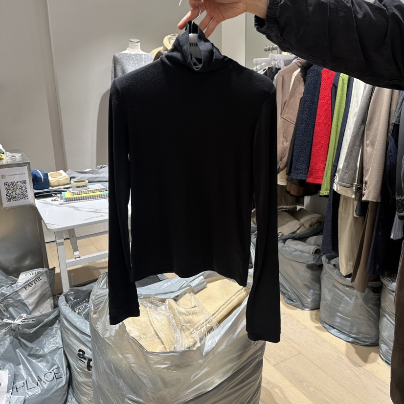 FAVOR-P韓國代購㊣女裝新款熱賣真品推薦休閑人氣25秋冬長袖T恤FAVOR-P長袖T恤圖色4