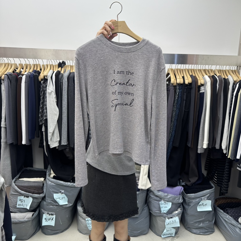 SPECIAL東大門㊣直郵女士新款熱賣推薦時尚人氣真品長袖T恤SPECIAL長袖T恤圖色4