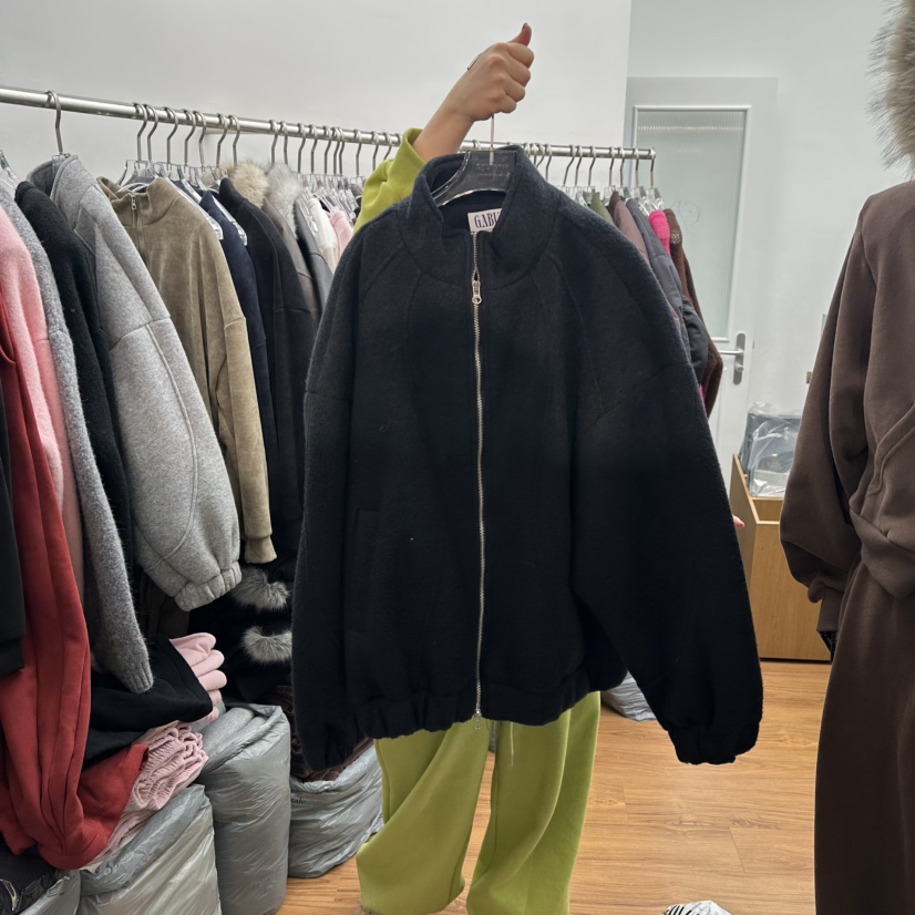 GABIZON韓國直郵㊣女裝新品25秋冬人氣休閑真品夾克加絨羊毛GABIZON夾克圖色2