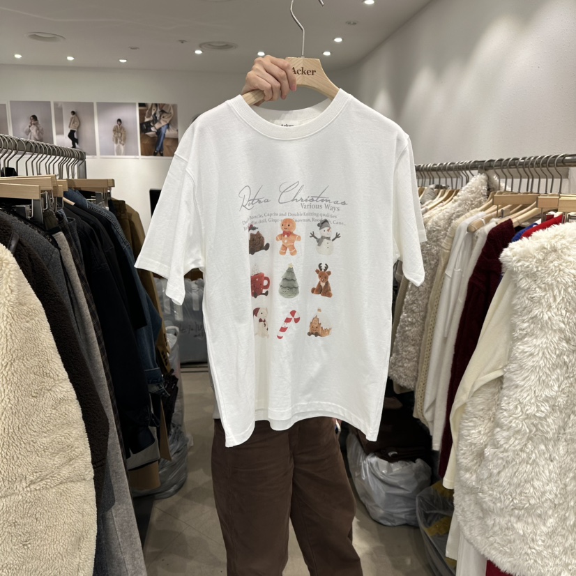 ACKER東大門㊣實拍女士新款時尚真品推薦休閑人氣職業熱賣T恤ACKERT恤圖色1