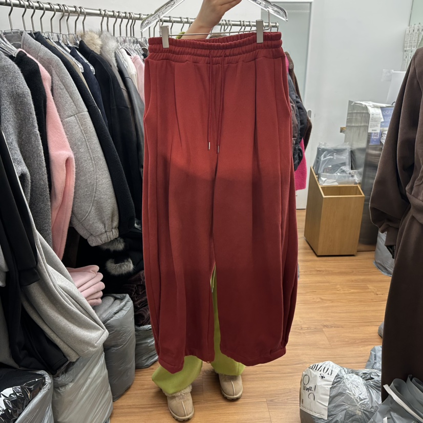 GABIZON東大門㊣直郵女士新品時尚休閑職業真品熱賣休閑褲加絨GABIZON休閑褲圖色2