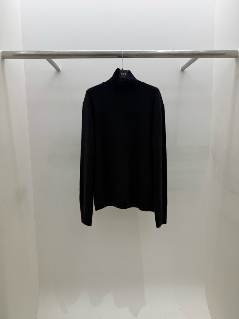 EDIT韓國代購㊣女裝新款熱賣職業時尚25秋冬真品推薦針織衫EDIT針織衫圖色3黑色