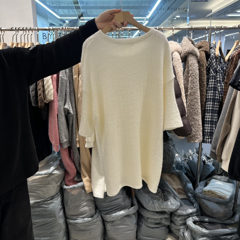 HONG.U韓國直郵㊣女士新款職業25秋冬熱賣推薦時尚休閑T恤HONG.UT恤