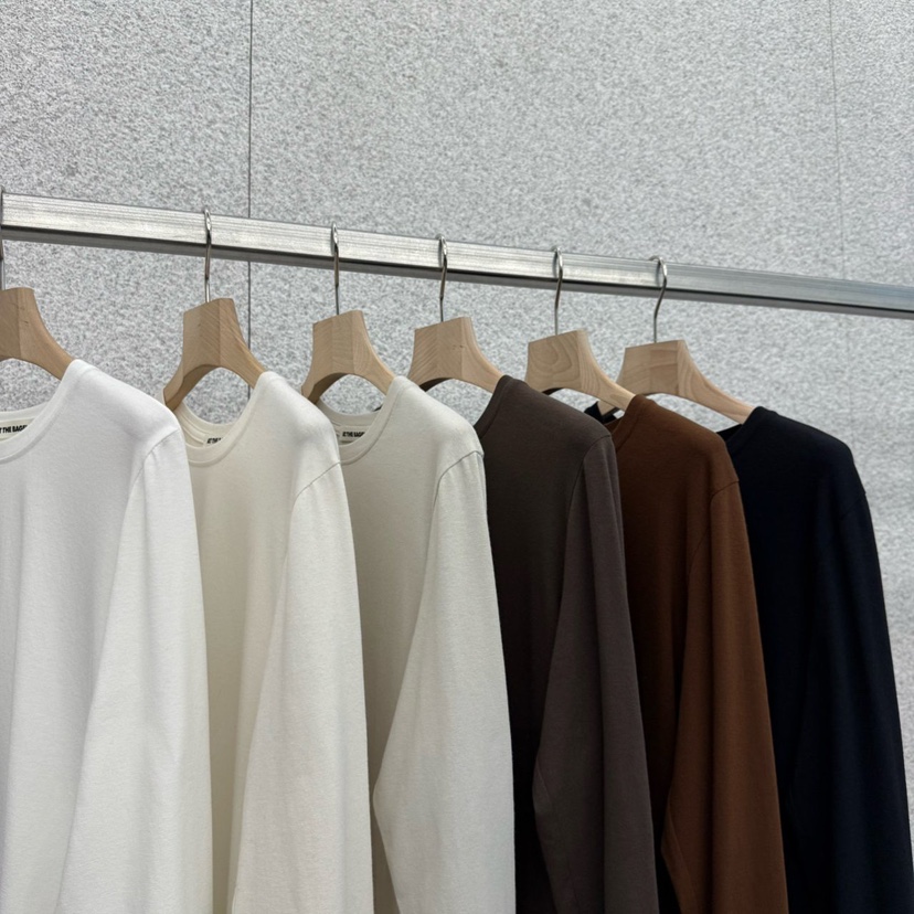 AT THE BAGEL東大門㊣實拍女士新款人氣推薦職業真品長袖T恤AT THE BAGEL長袖T恤