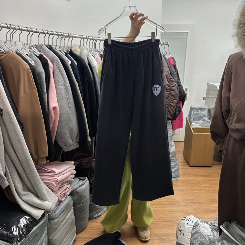 GABIZON韓國直郵㊣女裝新款時尚熱賣職業推薦真品休閑褲加絨GABIZON休閑褲圖色3