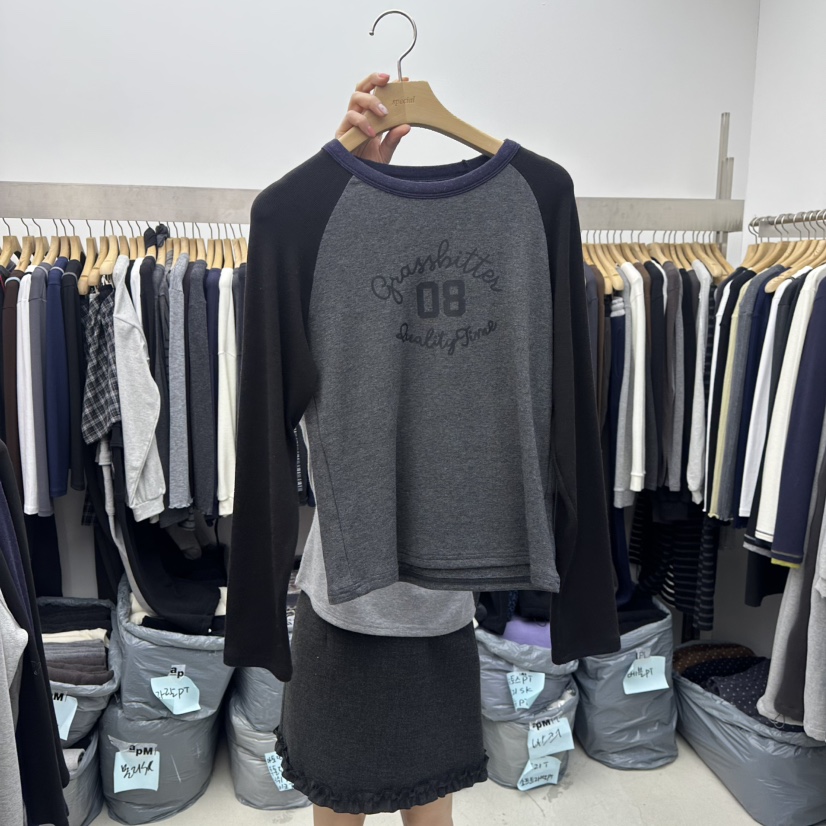 SPECIAL韓國直郵㊣女士新品職業時尚熱賣25秋冬推薦長袖T恤SPECIAL長袖T恤圖色5