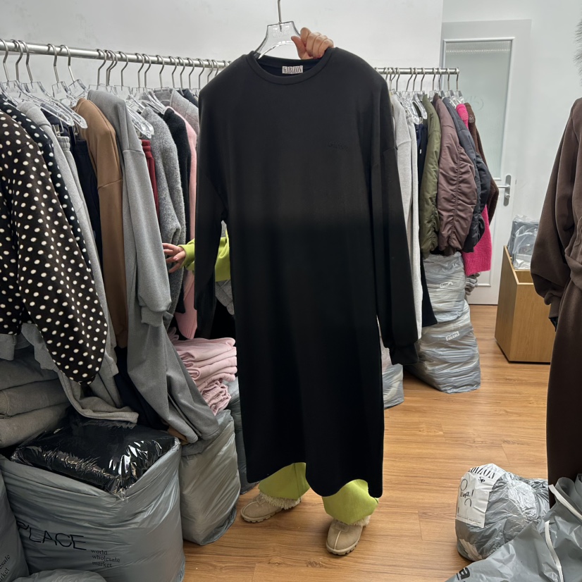 GABIZON東大門㊣實拍女裝新品人氣職業推薦25秋冬連衣裙加絨GABIZON連衣裙圖色3