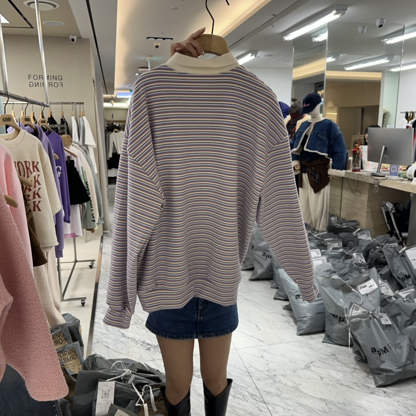 FORMING-P東大門㊣代購女士新款休閑推薦熱賣時尚人氣長袖T恤FORMING-P長袖T恤