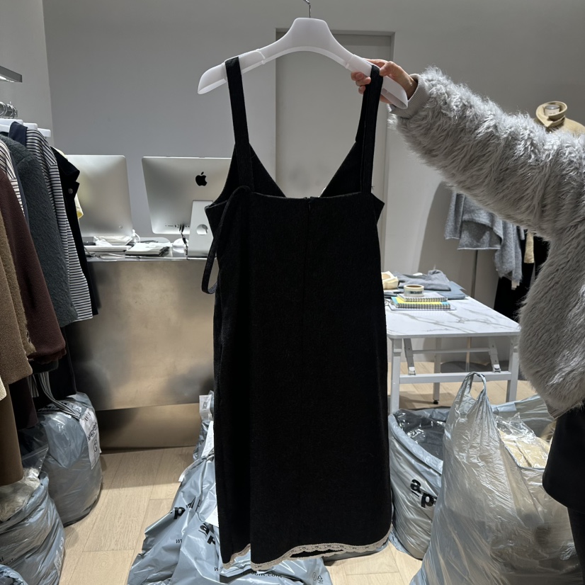 FAVOR-P東大門㊣實拍女裝新款休閑推薦25秋冬真品職業連衣裙FAVOR-P連衣裙