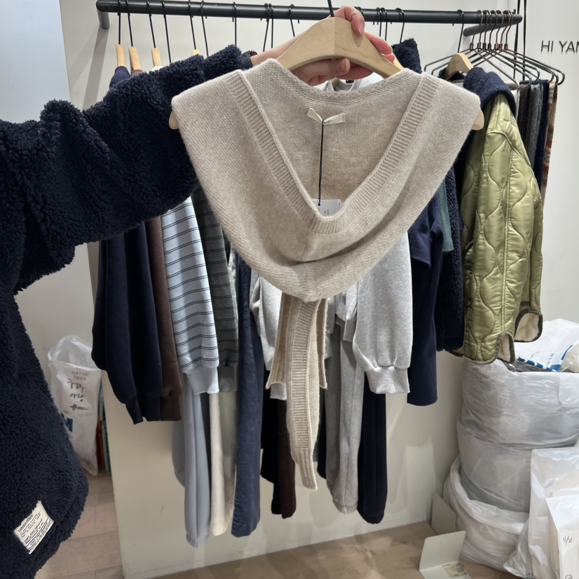 HI YANN東大門㊣代購女裝新品職業真品人氣推薦圍巾披肩羊絨HI YANN圍巾/披肩