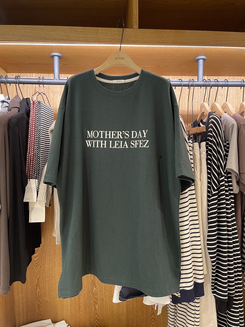 HI YANN韓國代購㊣女士新品人氣推薦真品時尚職業休閑25秋冬T恤HI YANNT恤圖色3