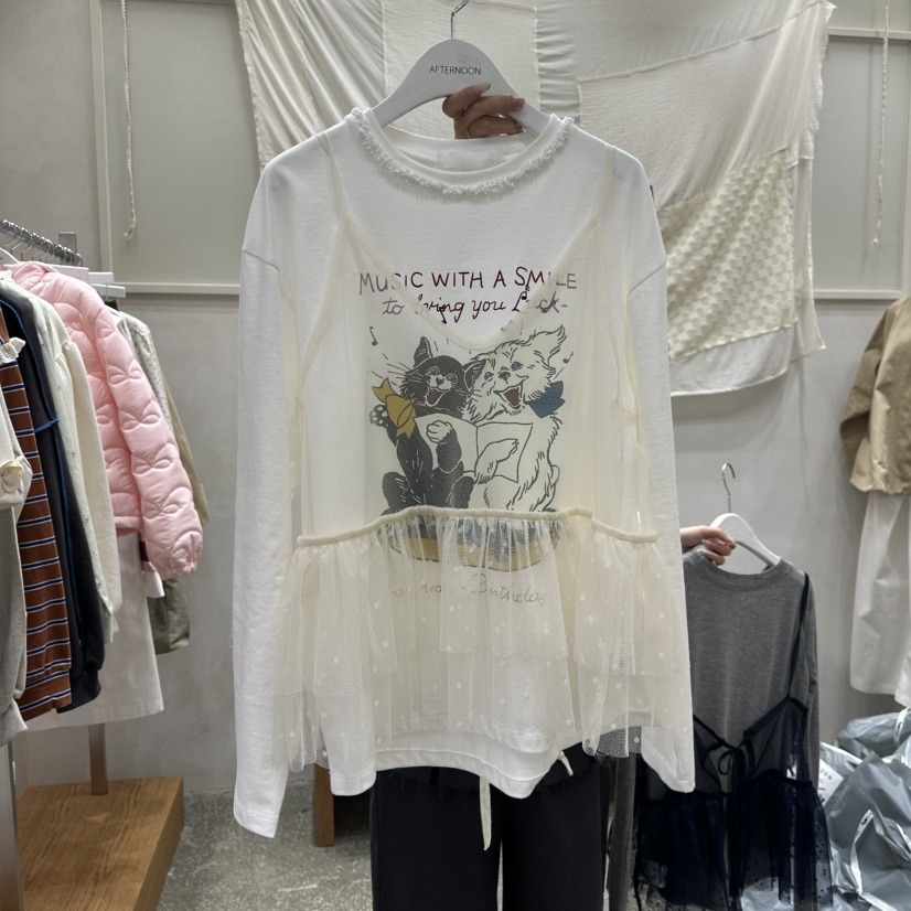 AFTERNOON韓國代購㊣女士新品時尚職業熱賣吊帶背心不含內搭AFTERNOON吊帶/背心圖色2