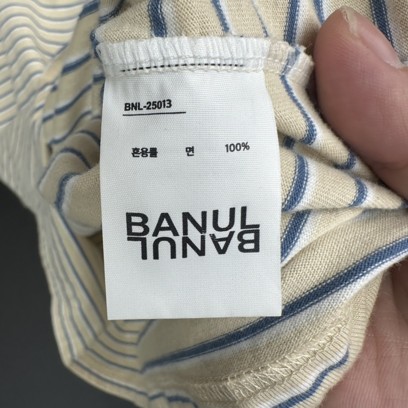 BANUL東大門㊣代購女士新品25秋冬職業推薦時尚長袖T恤口袋BANUL長袖T恤