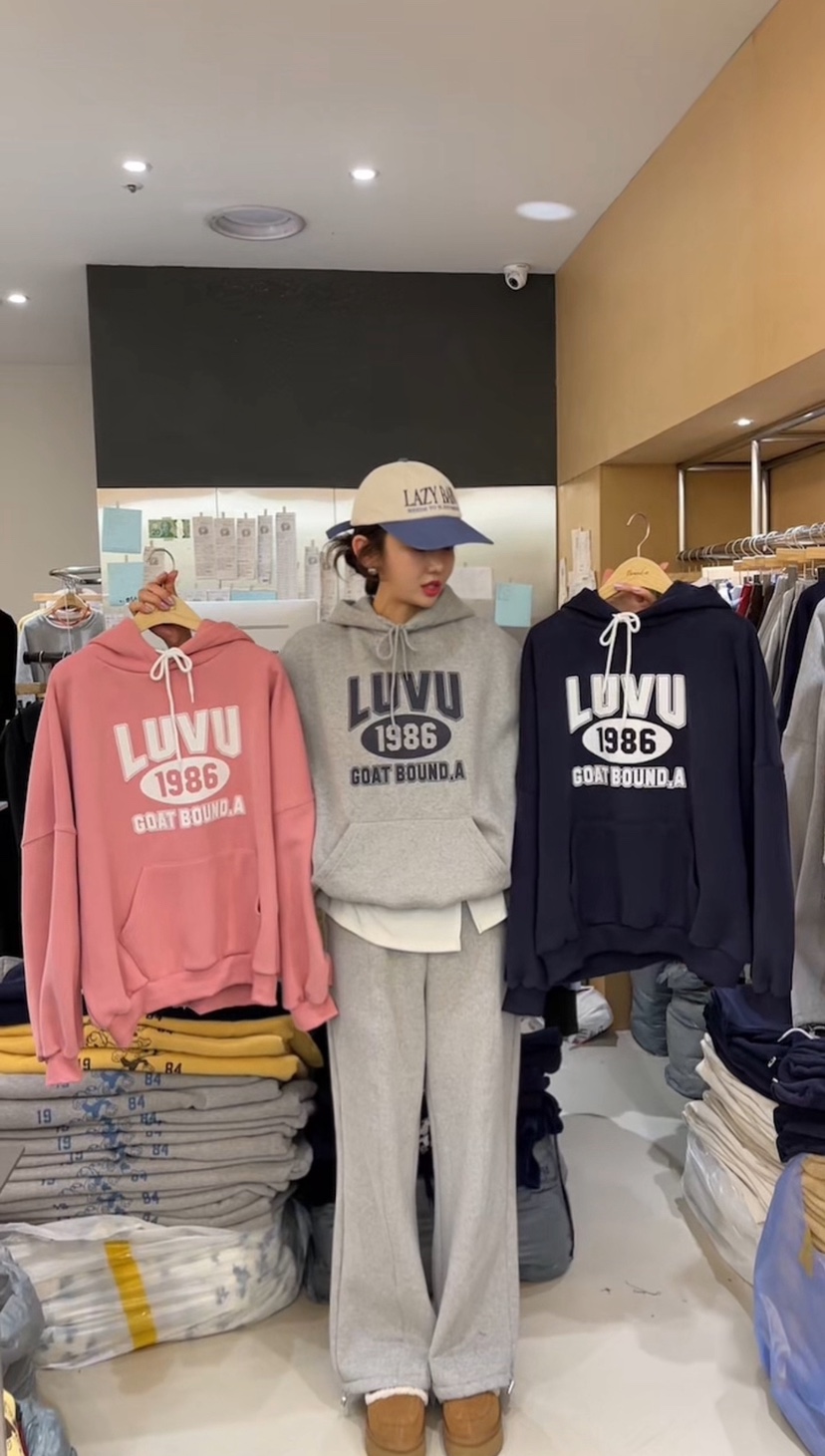 BOUND.A東大門㊣直郵女裝新款推薦真品職業時尚人氣衛衣加絨BOUND.A衛衣