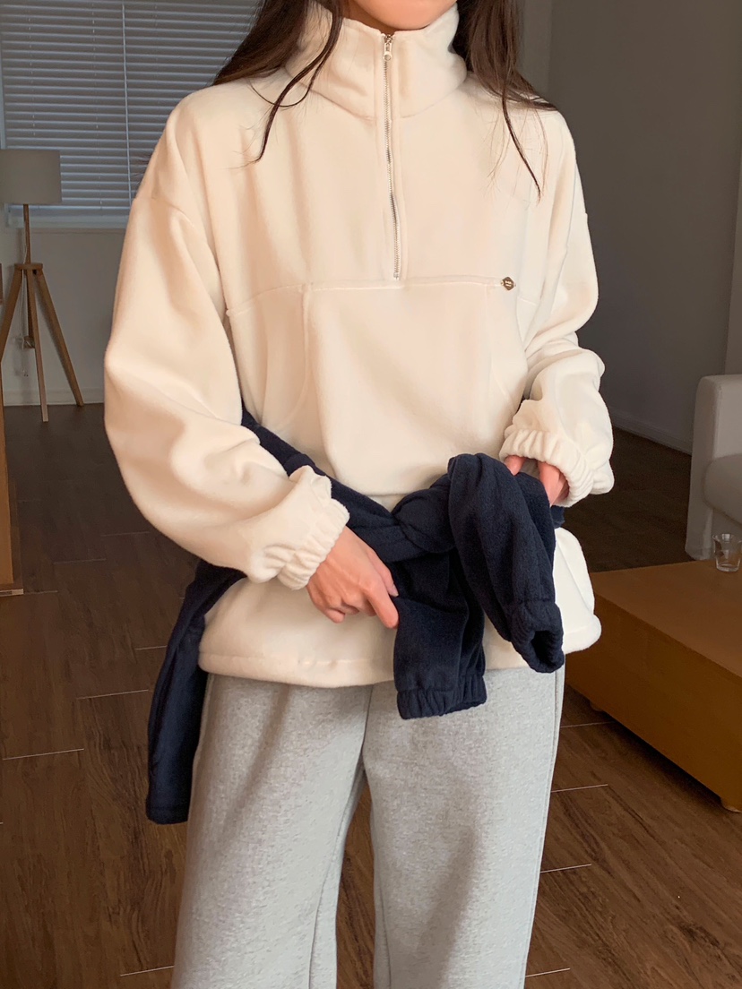 FORMSTUDIO東大門㊣實拍女士新款推薦休閑真品衛衣抓絨拉鏈FORMSTUDIO衛衣