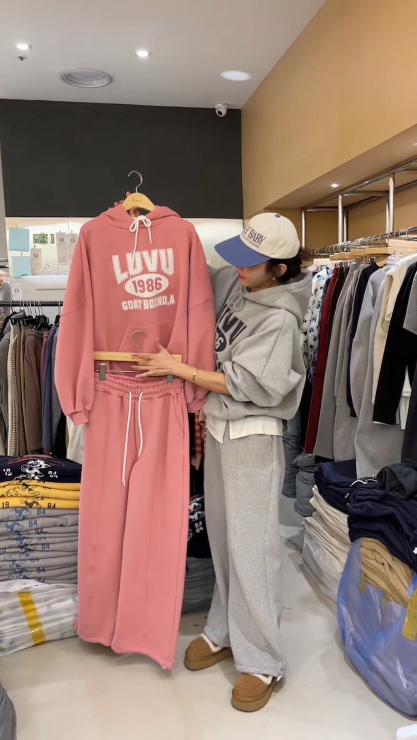 BOUND.A東大門㊣直郵女士新款25秋冬休閑熱賣職業休閑褲加絨BOUND.A休閑褲