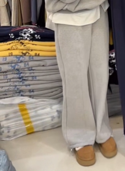 BOUND.A東大門㊣直郵女士新款25秋冬休閑熱賣職業休閑褲加絨BOUND.A休閑褲圖色3